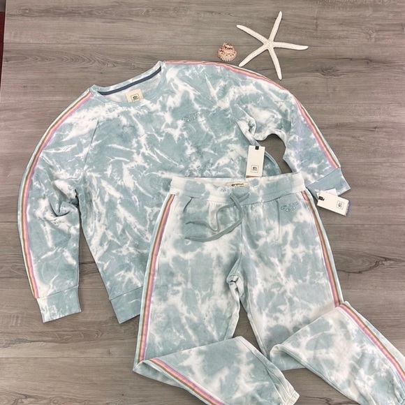 🔆RIP CURL🔆TWIN FIN CREW TWIN FIN TRACK PANT JOGGING SET - Picture 2 of 15